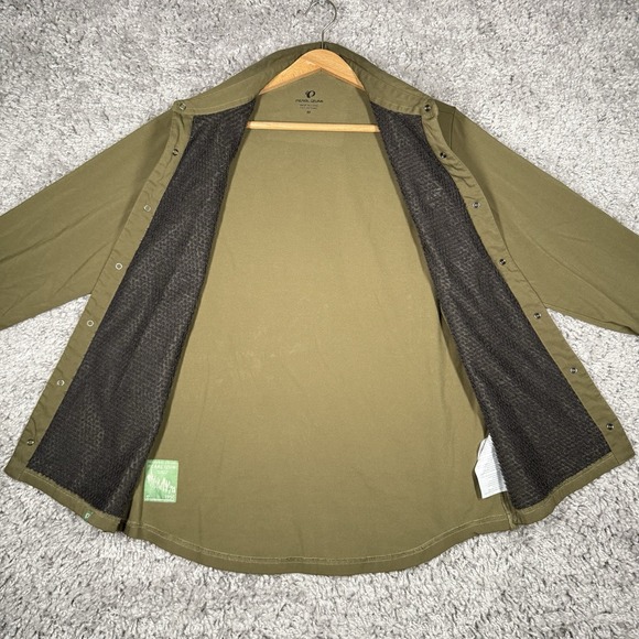 Pearl Izumi Canyon Alpha Long Sleeve Mens Mountain Jersey Button Up Size M‎ - Picture 9 of 16